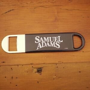 Genuine Sam Samuel Adams Stainless Steel Bartender Pub Large Bottle Opener